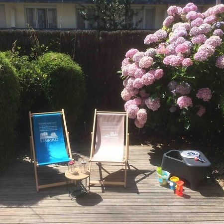 T2 50m du marchéplagesjardin privérue calme Dinard Extérieur photo